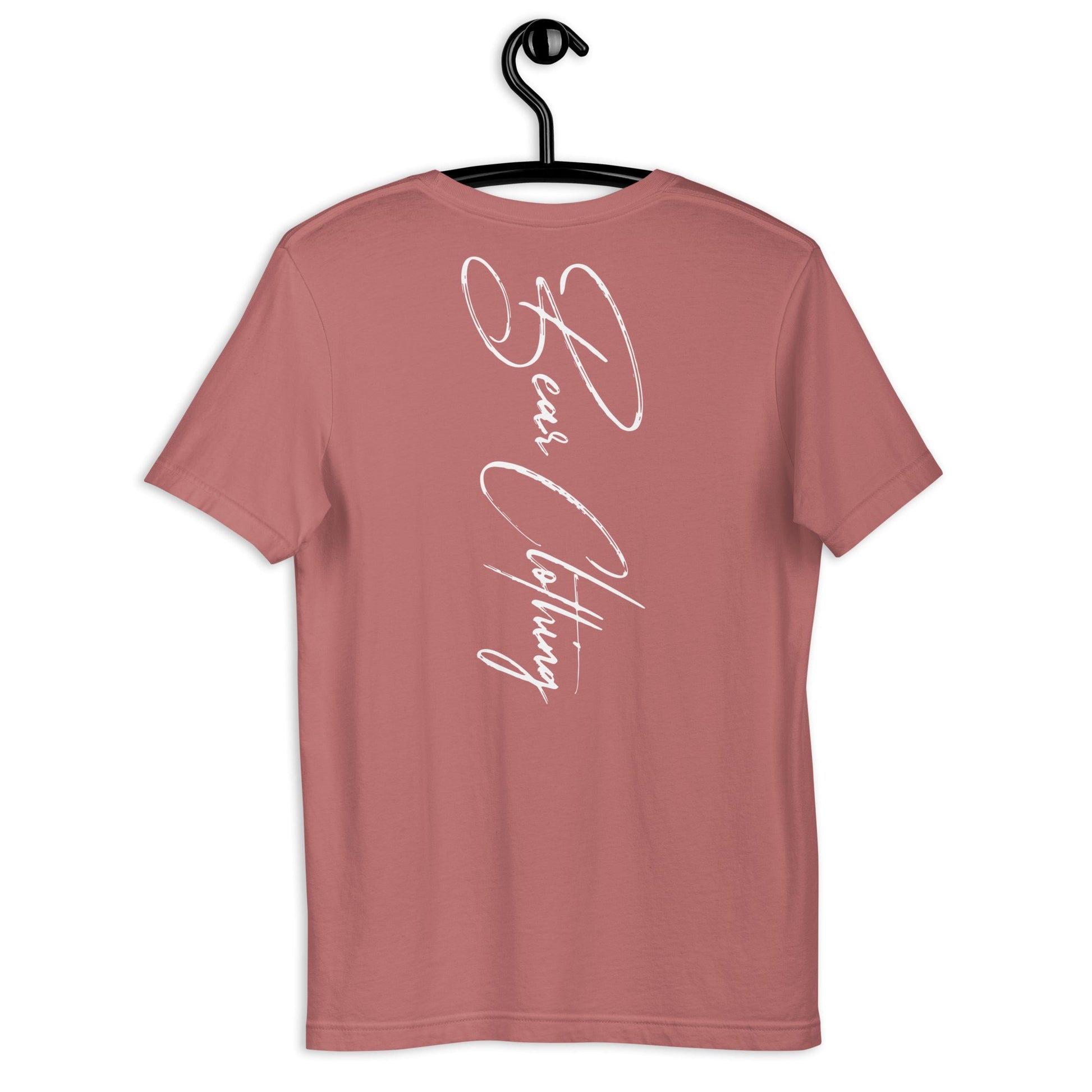 White Print Bear Strong Premium Tee' - Bearclothing