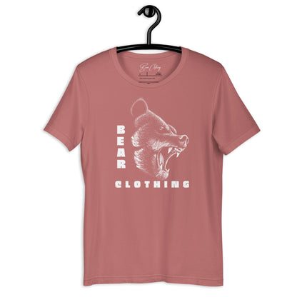 Exclusive White Print Bear Tee