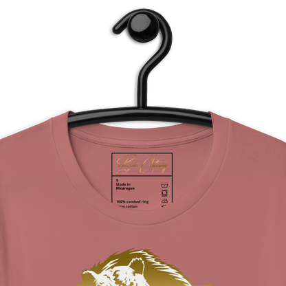 25$ Gold Print Bear Strong Men's T-Shirt