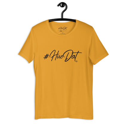 Huedat Gold Black Print Unisex t-shirt - Bearclothing