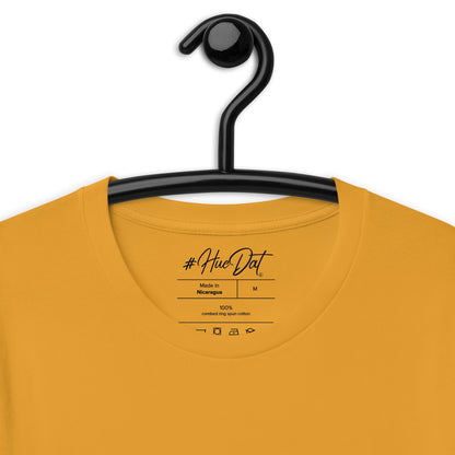 Huedat Gold Black Print Unisex t-shirt - Bearclothing
