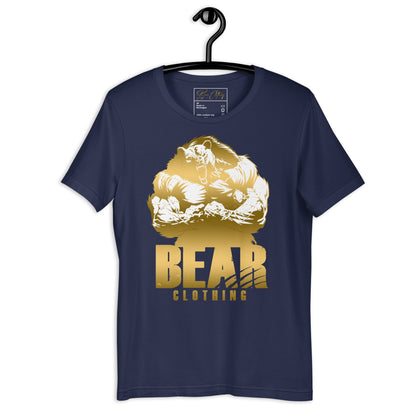 25$ Gold Print Bear Strong Men's T-Shirt