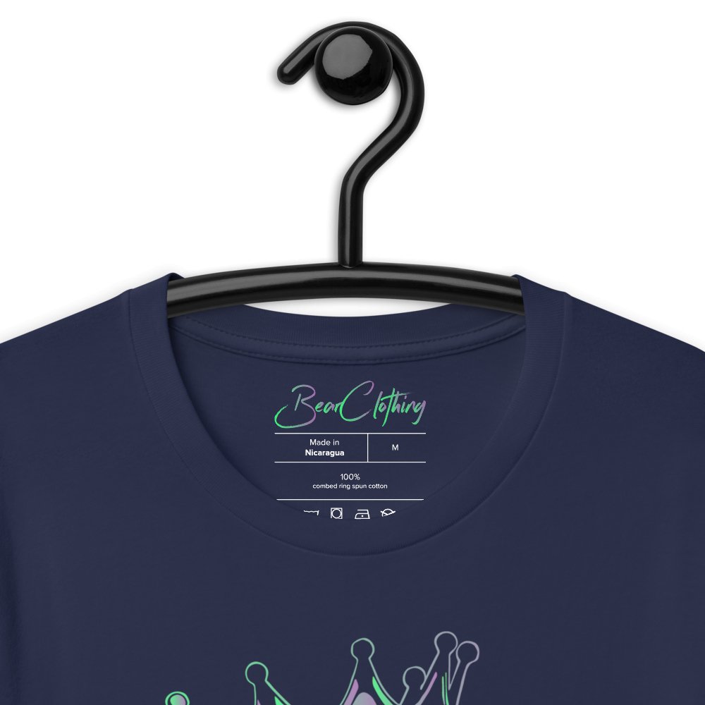 Multi Colored Bear Print t-shirt' - Bearclothing
