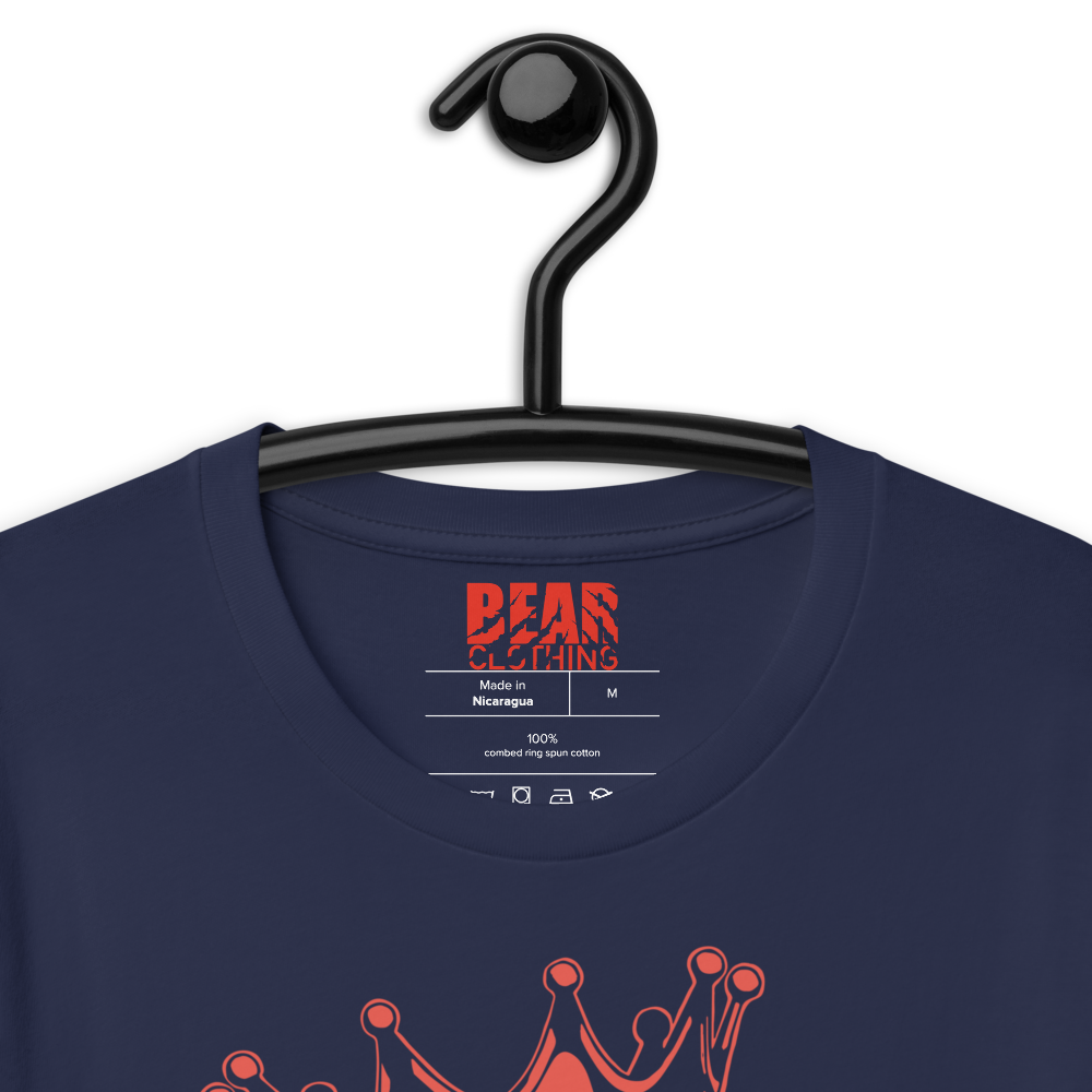 Red Print Bear Short-sleeve t-shirt'