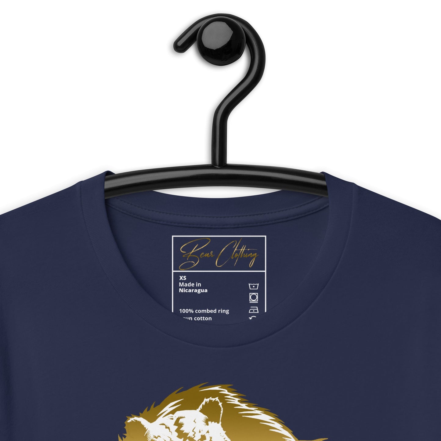25$ Gold Print Bear Strong Men's T-Shirt