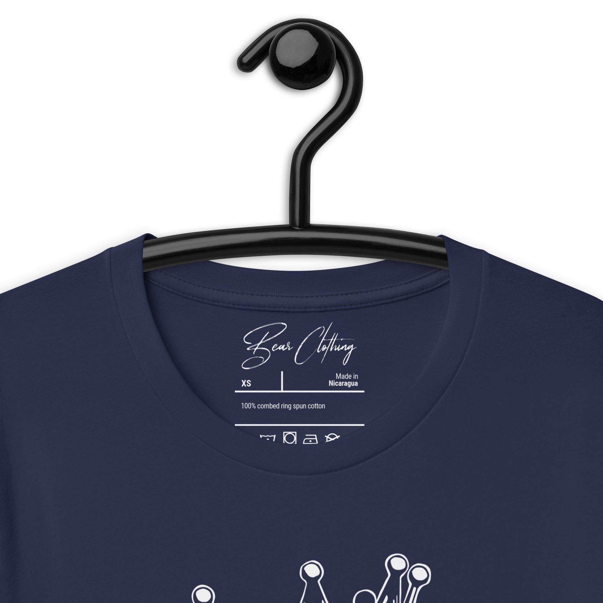 White Bear with Crown Print Tee - Bearclothing