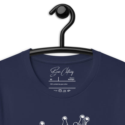 White Bear with Crown Print Tee - Bearclothing