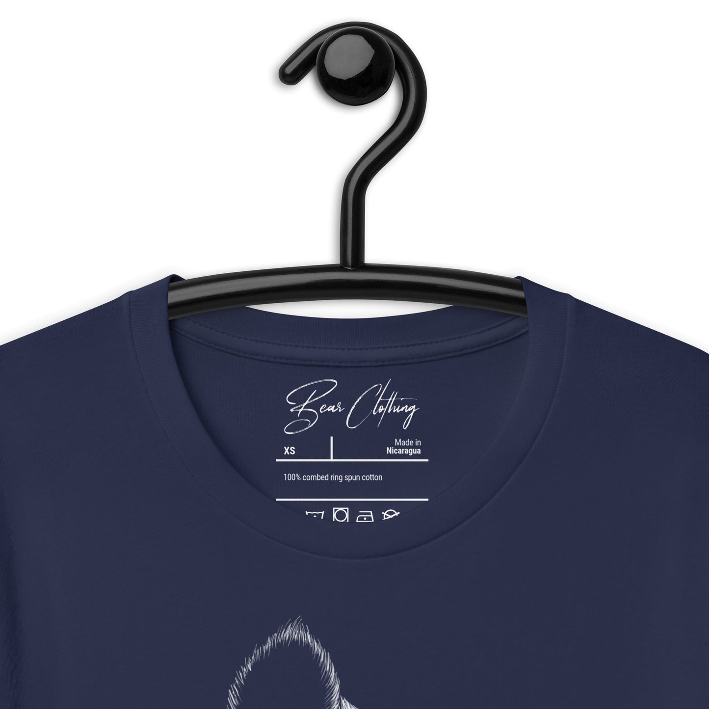 Exclusive White Print Bear Tee