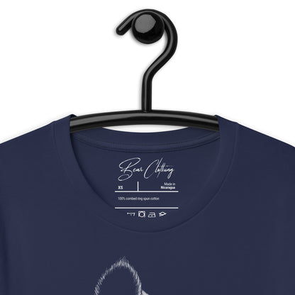 Exclusive White Print Bear Tee