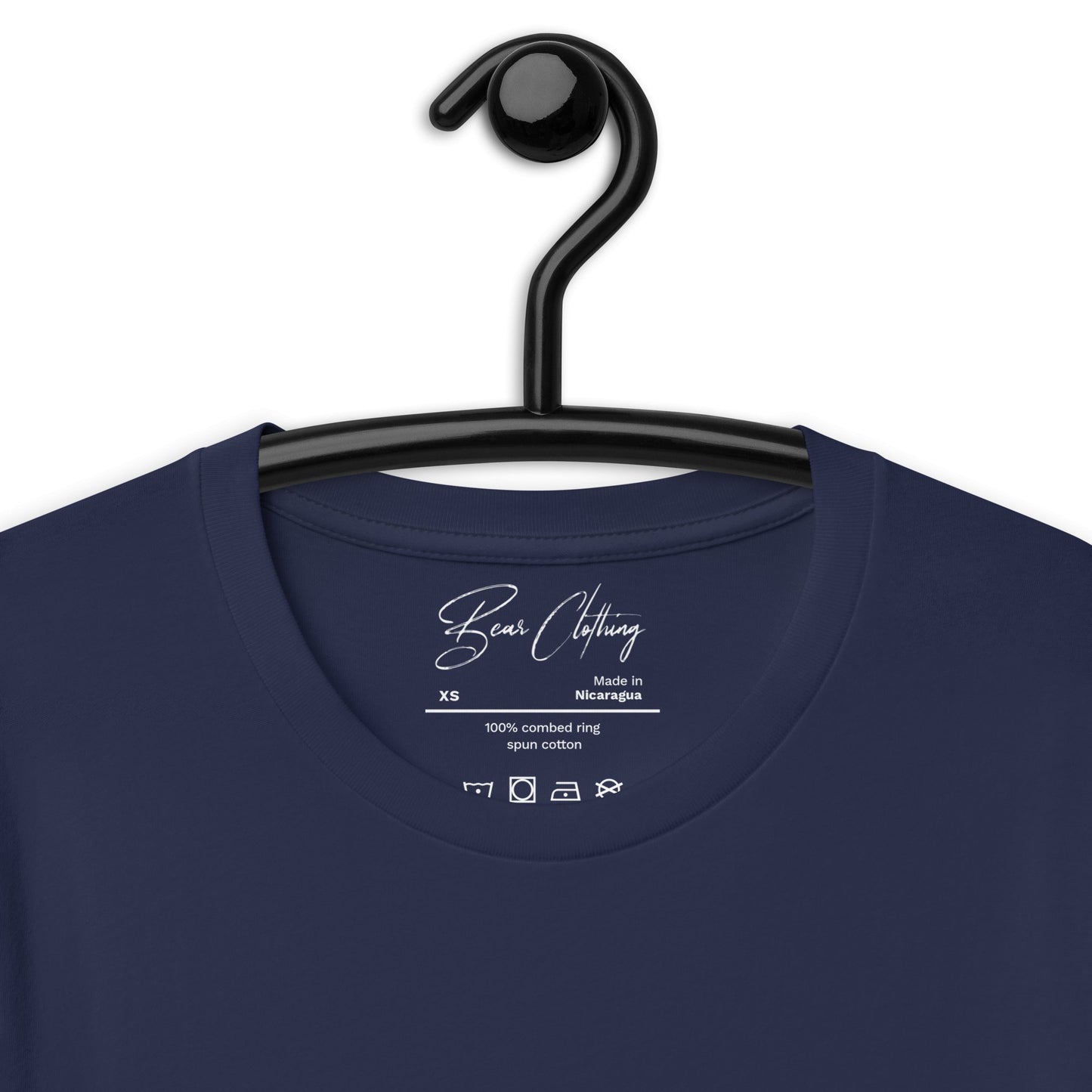 White Print Just God! Tee - Bearclothing