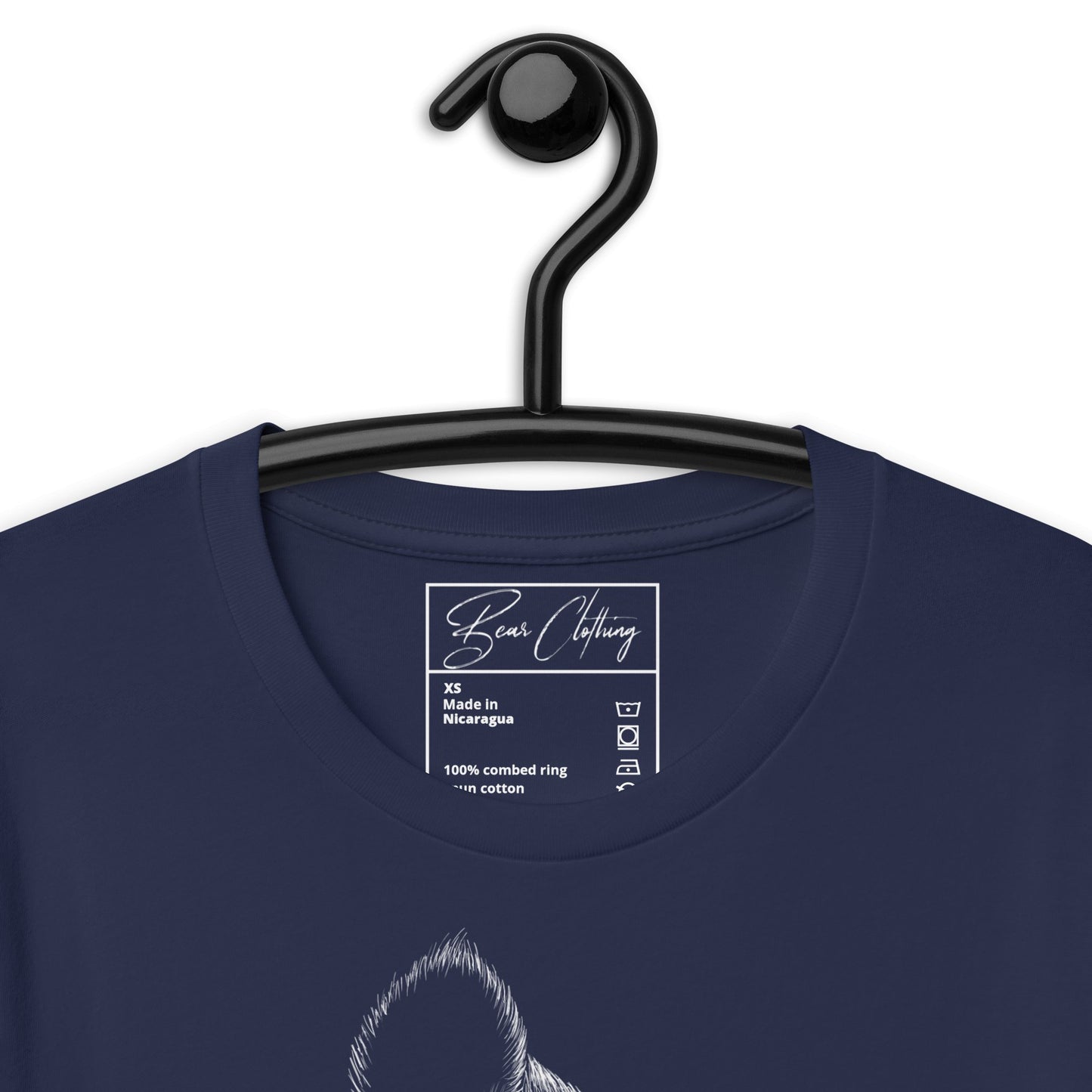 25$ unisex Exclusive White Bear Print Women Tee