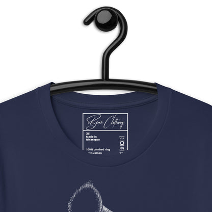 25$ unisex Exclusive White Bear Print Women Tee