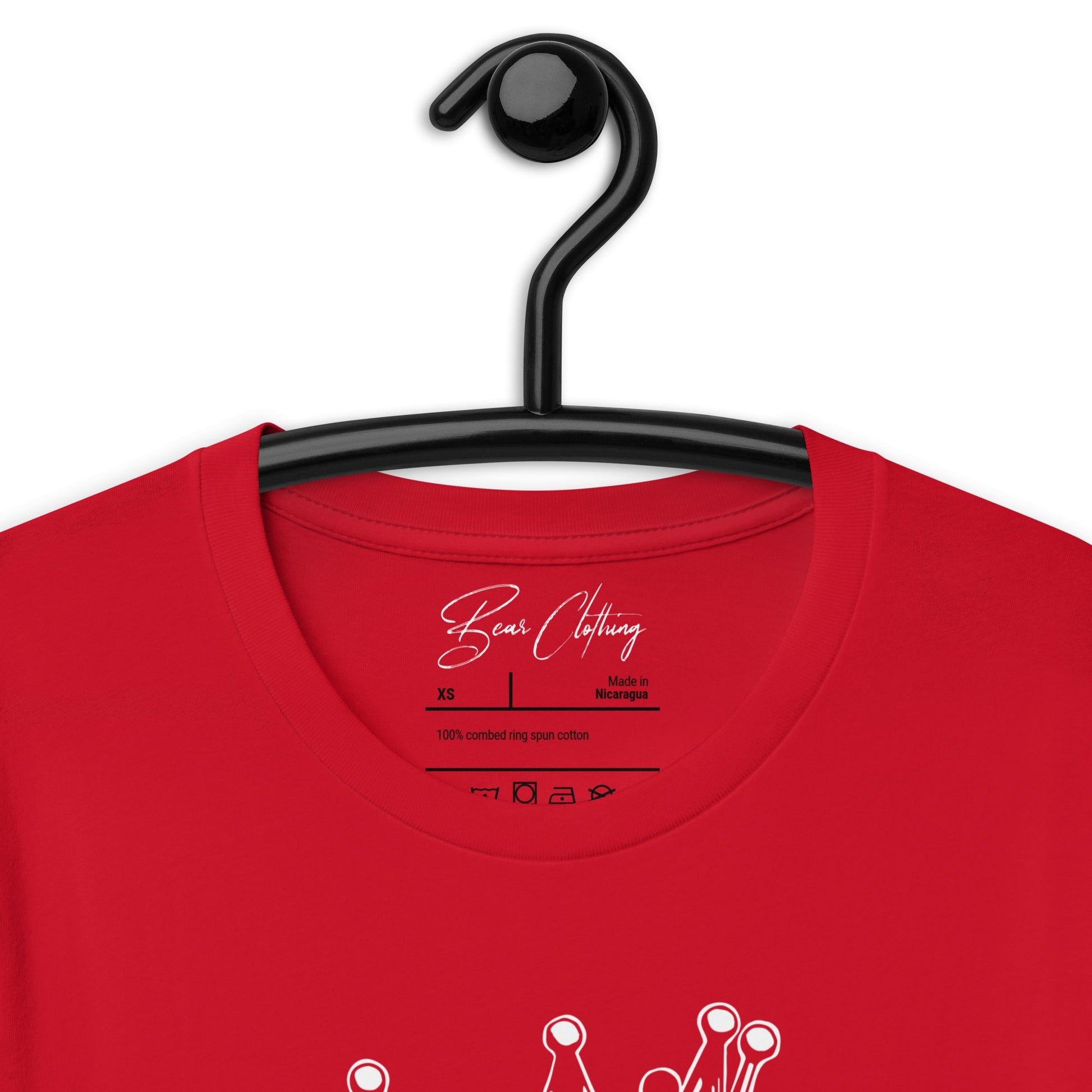 White Bear with Crown Print Tee - Bearclothing