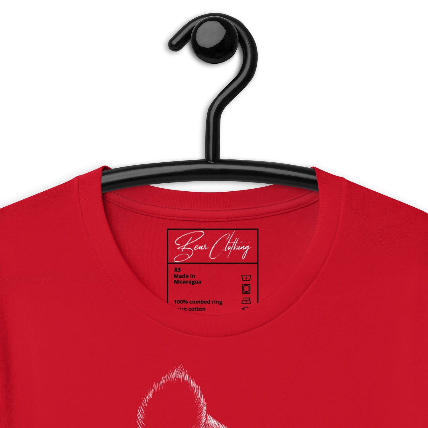 25$ unisex Exclusive White Bear Print Women Tee