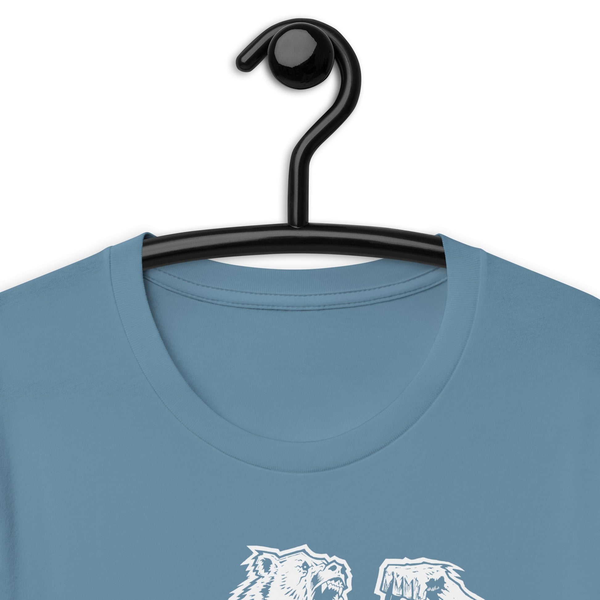 White Print Bear Strong Premium Tee' - Bearclothing