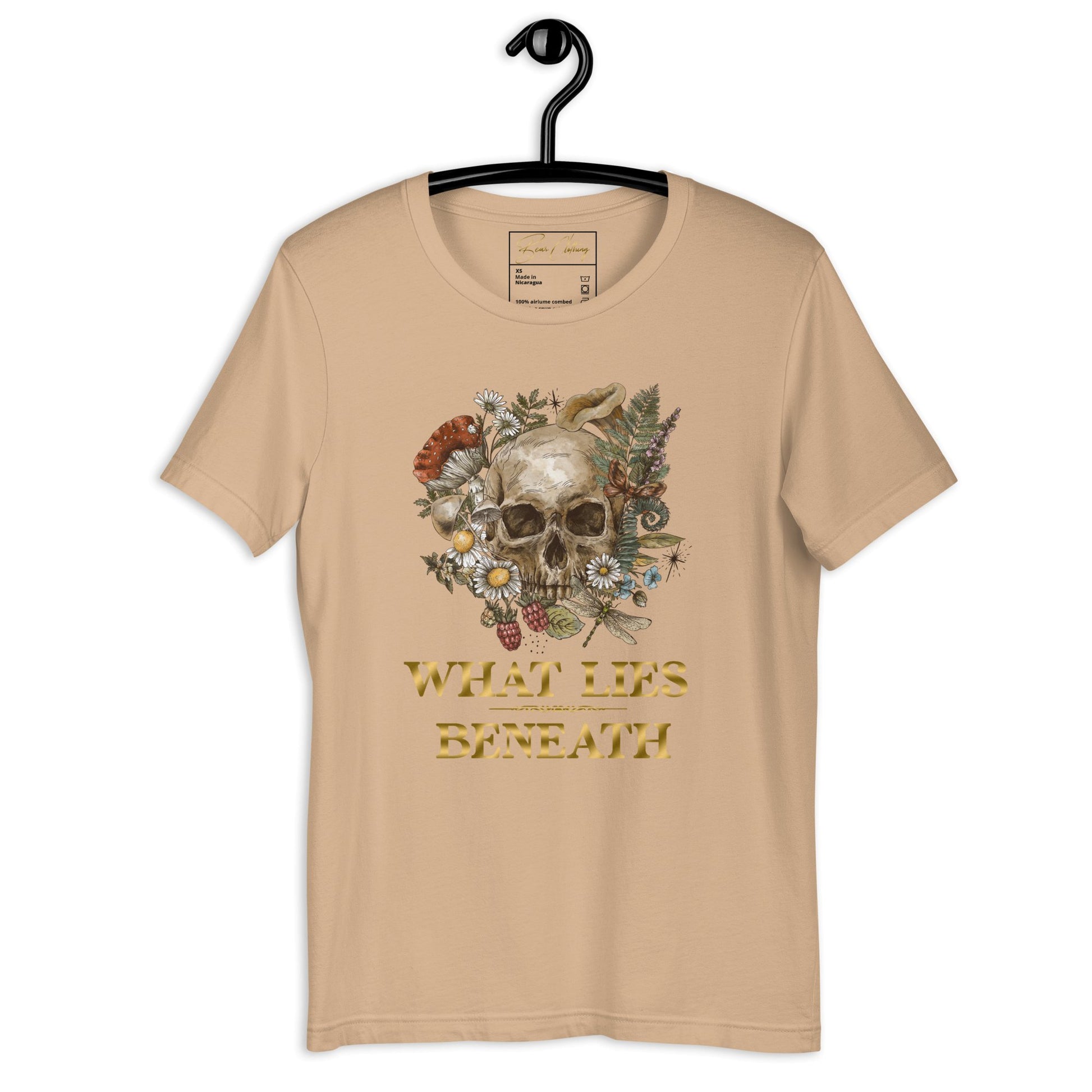 Phoenix Miranda What Lies Beneath Skull Premium Tee - Bearclothing