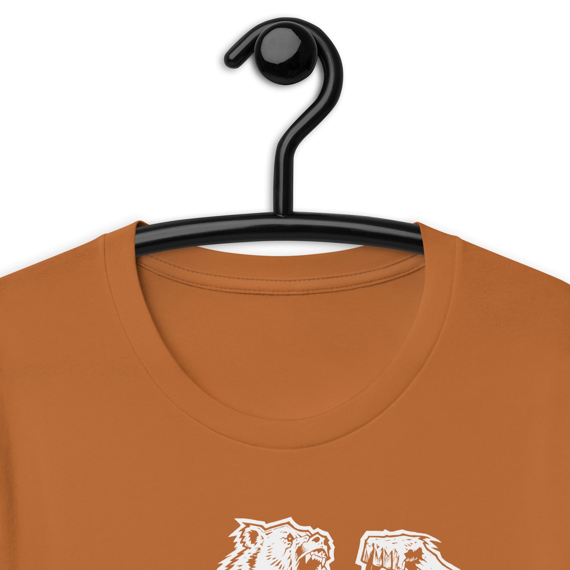 White Print Bear Strong Premium Tee' - Bearclothing
