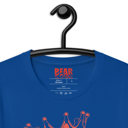 Red Print Bear Short-sleeve t-shirt'