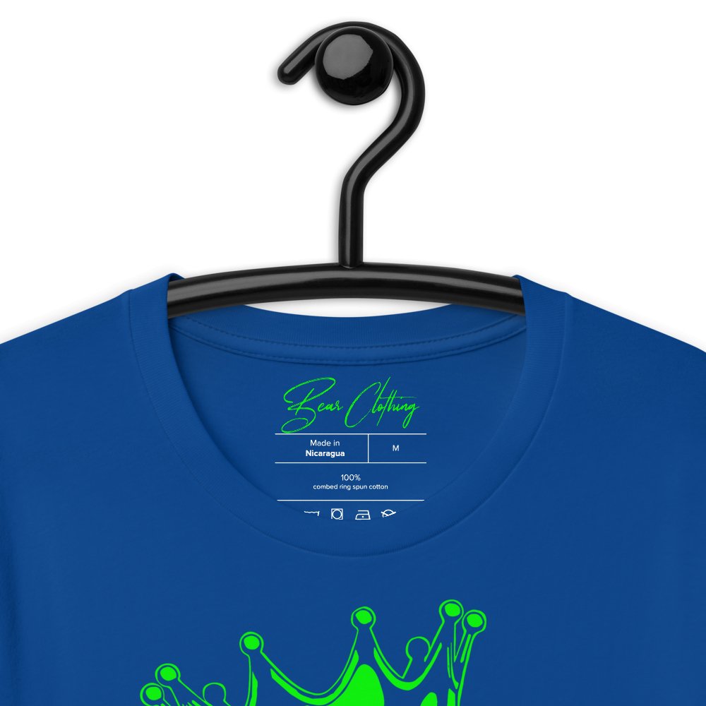 Lime Green Bear Print Short-sleeve t-shirt' - Bearclothing