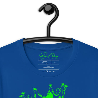 Lime Green Bear Print Short-sleeve t-shirt' - Bearclothing