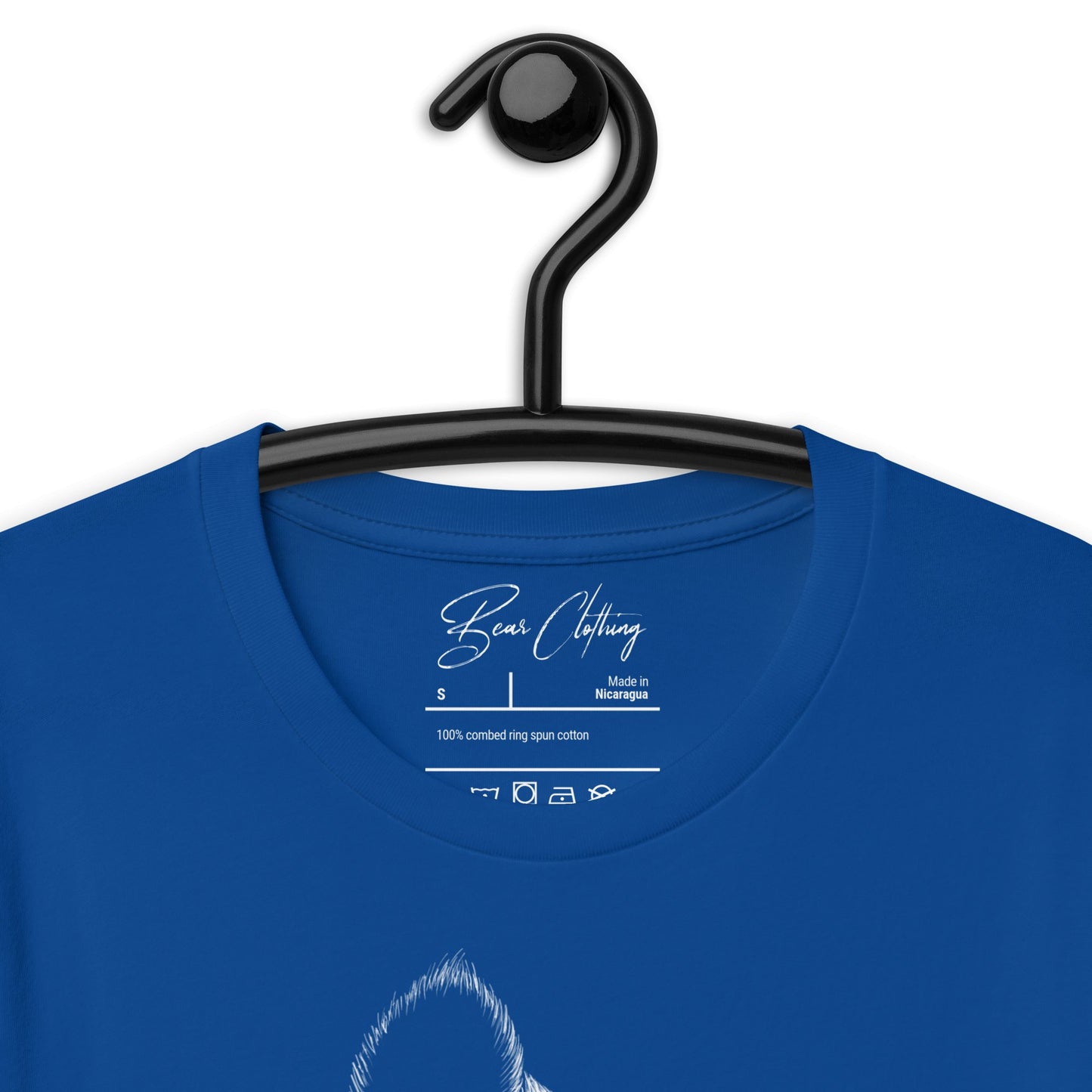 Exclusive White Print Bear Tee
