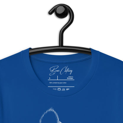 Exclusive White Print Bear Tee