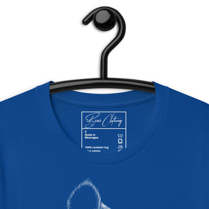 25$ unisex Exclusive White Bear Print Women Tee