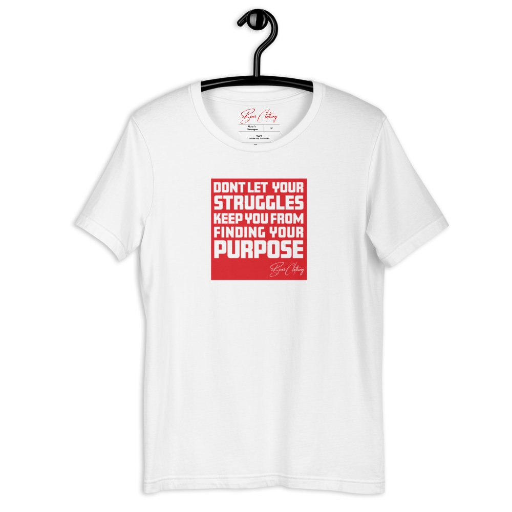 Red Print Box Short-sleeve Tee' - Bearclothing
