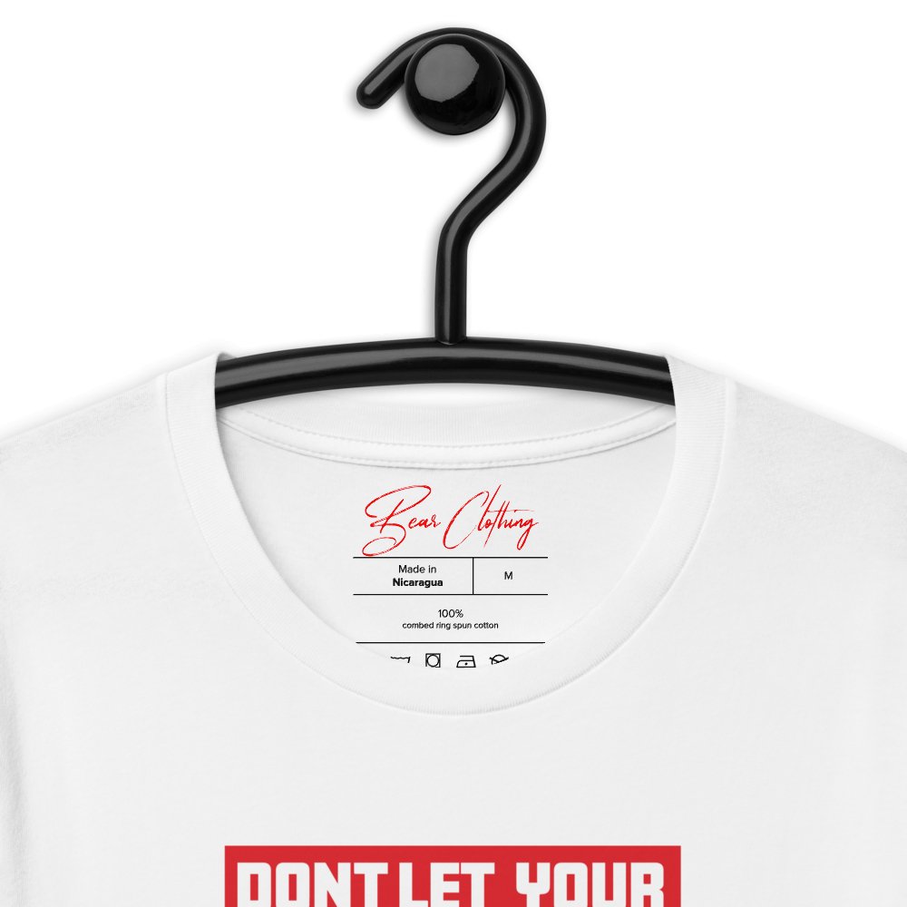 Red Print Box Short-sleeve Tee' - Bearclothing