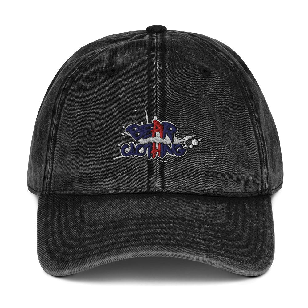 Signature Vintage Cotton Twill Hat - Bearclothing
