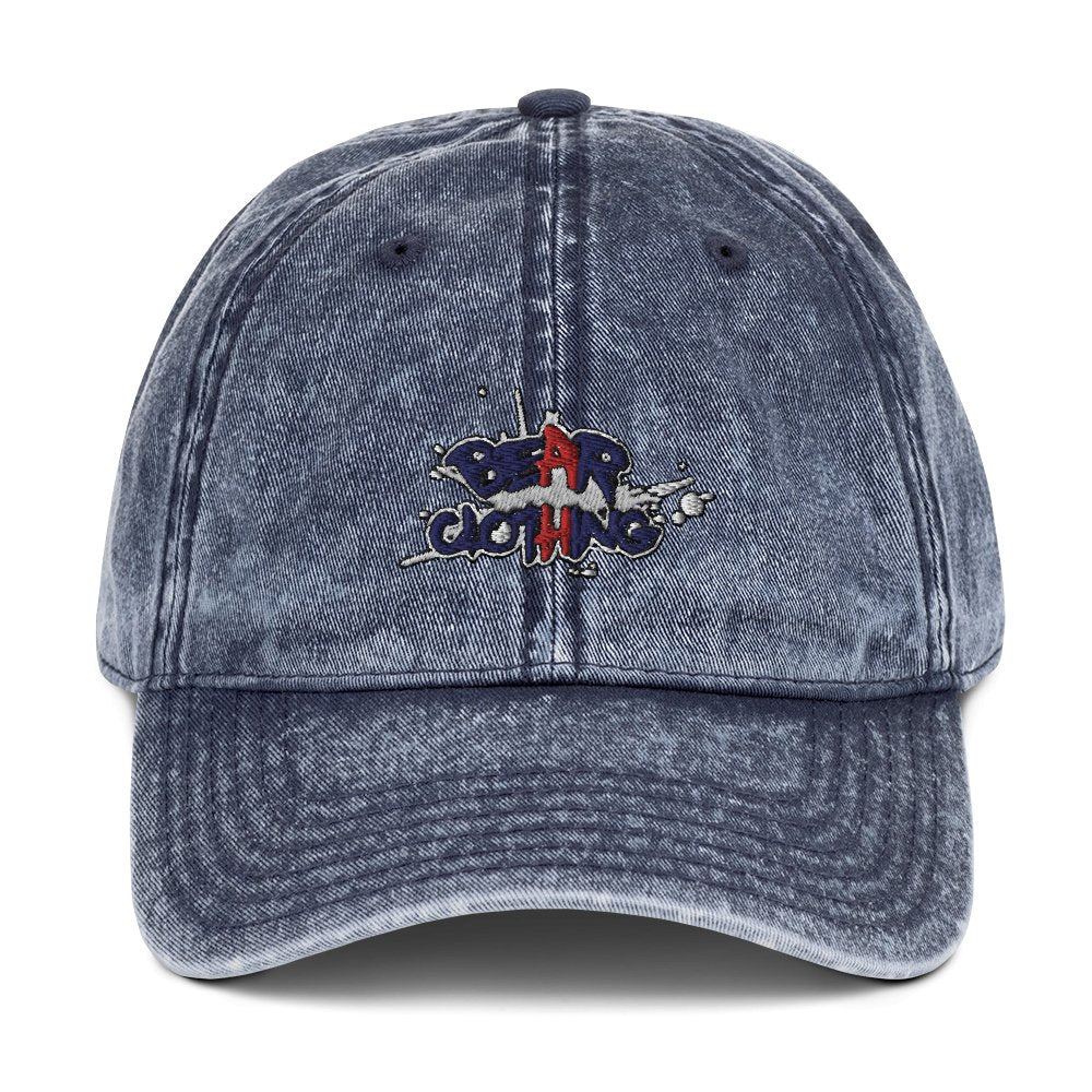 Signature Vintage Cotton Twill Hat - Bearclothing