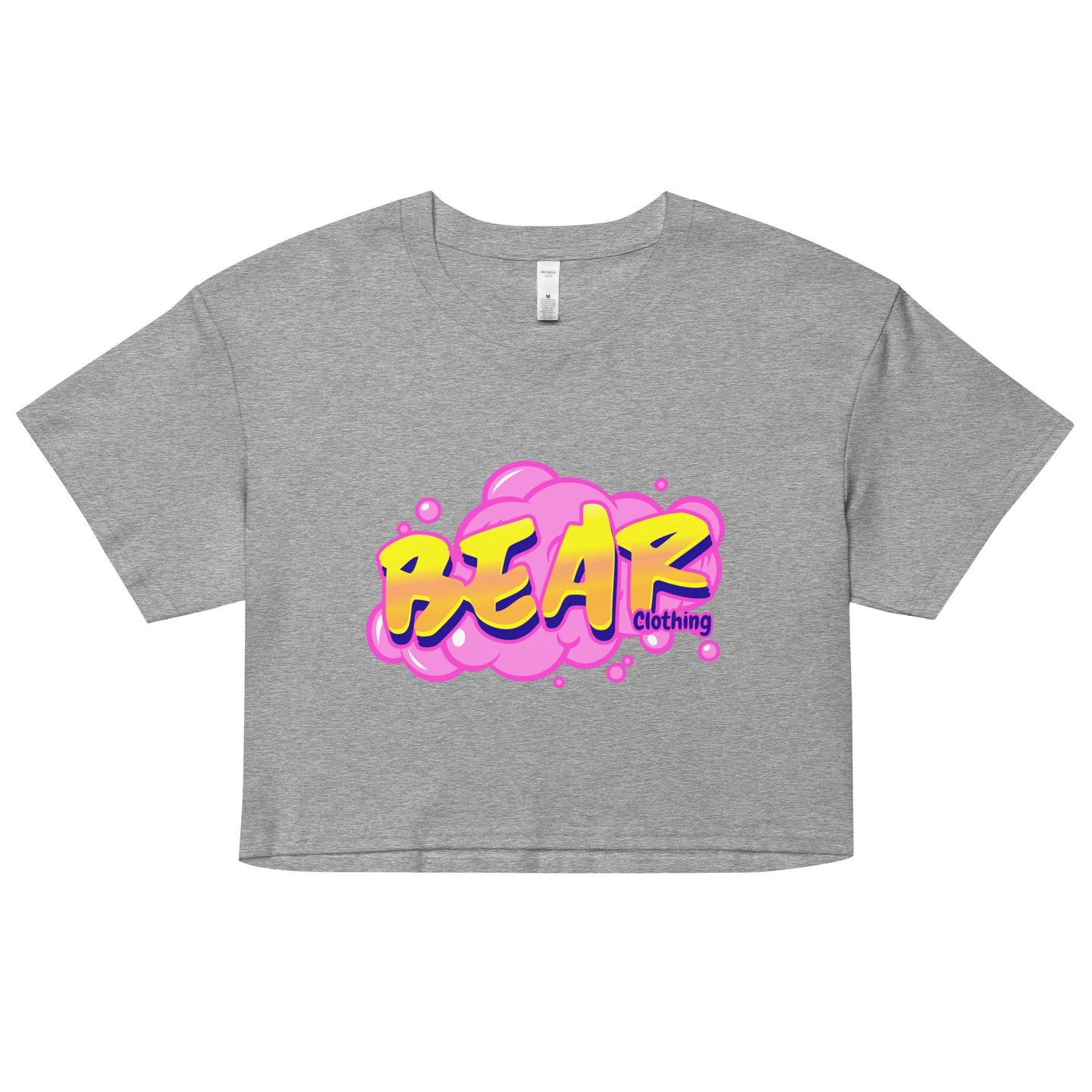 Bubble Gum Signature print crop top LADIES