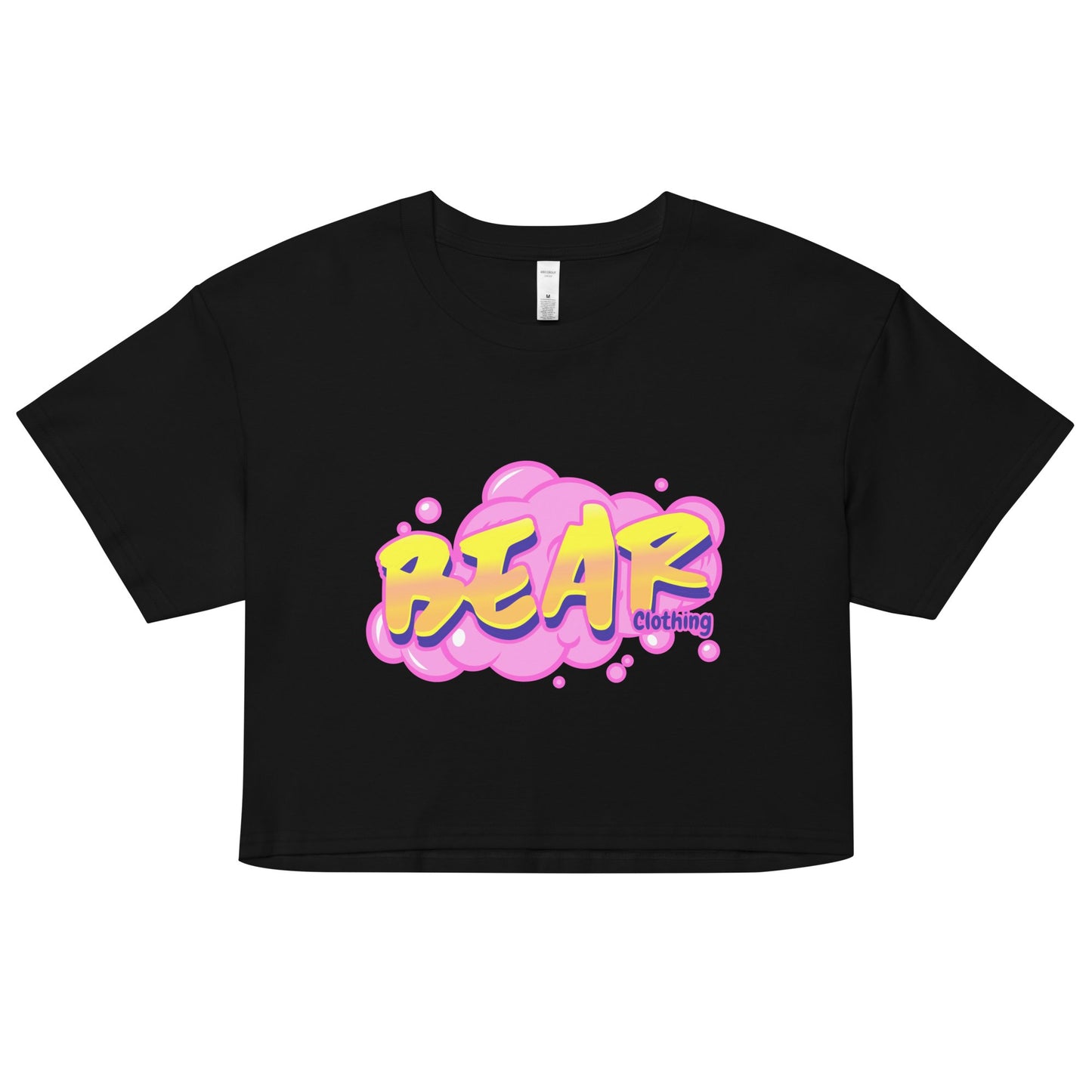 Bubble Gum Signature print crop top LADIES