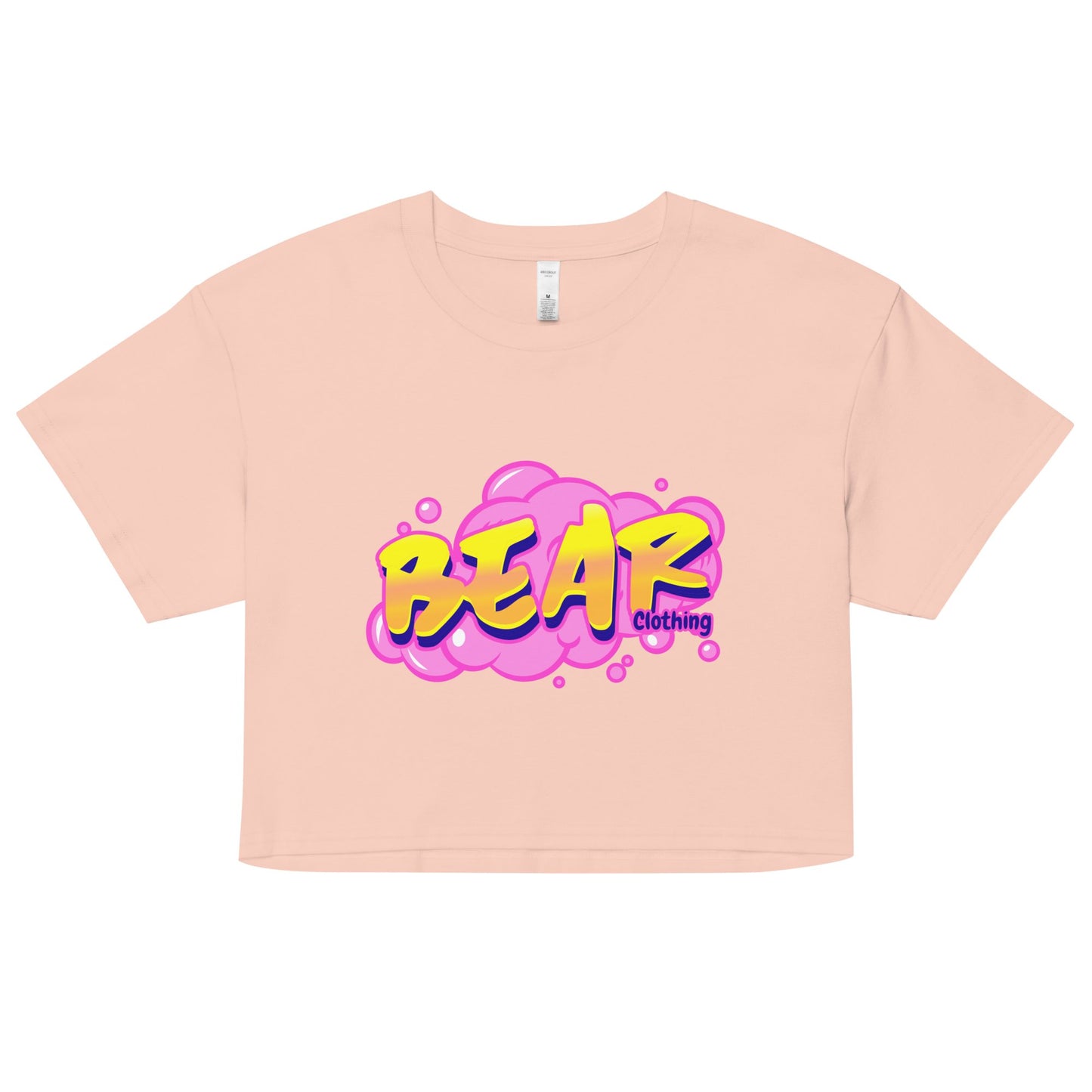 Bubble Gum Signature print crop top LADIES