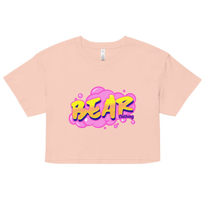Bubble Gum Signature print crop top LADIES