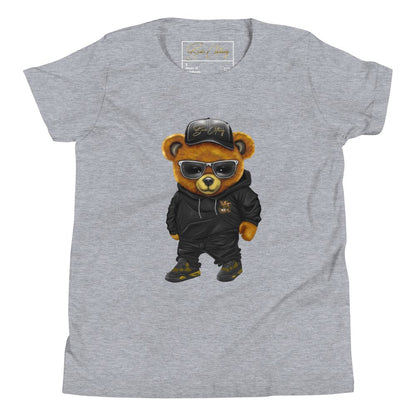 Wrapped In His Worth Honey Bear Youth Tee - Bearclothing