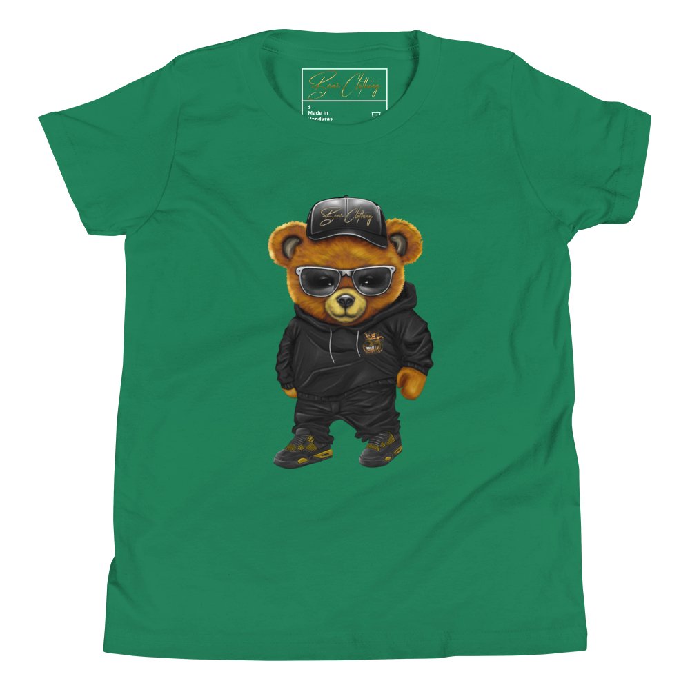 Wrapped In His Worth Honey Bear Youth Tee - Bearclothing