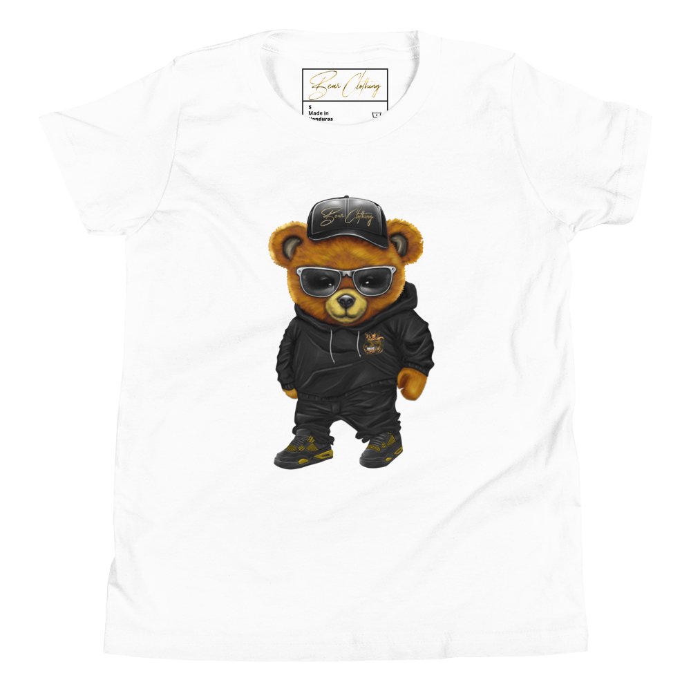 Wrapped In His Worth Honey Bear Youth Tee - Bearclothing